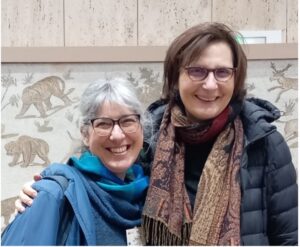 Alice Guyon et Mireille Peyronnet au colloque Nature Futur