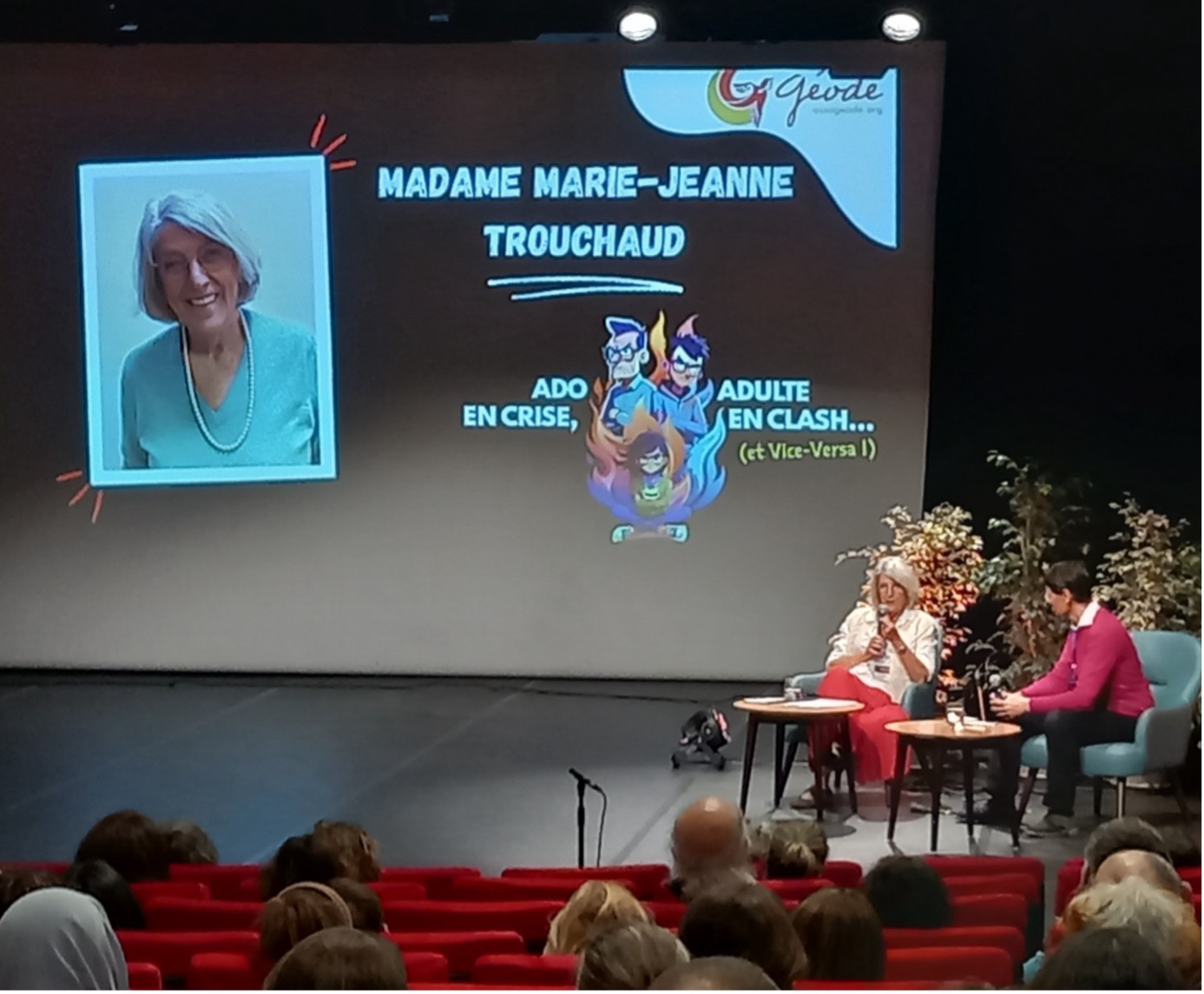 Photo Intervention Colloque Association Geode 2025