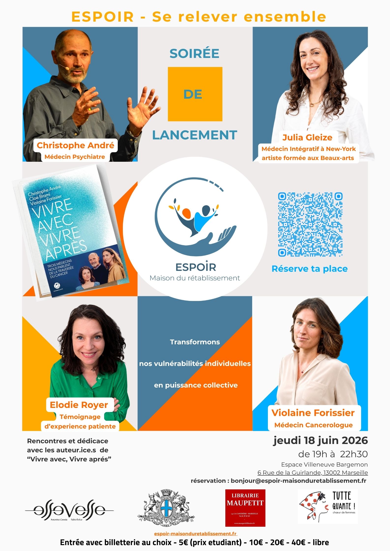 Soirée lancement ESPOIR